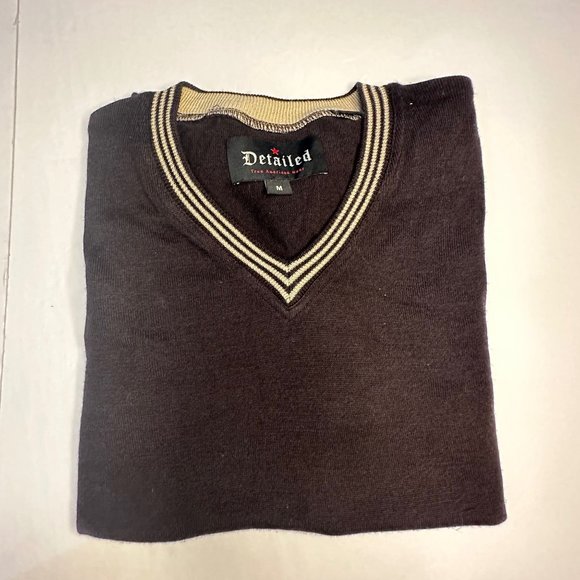 Detailed. Men’s sweater vest. Size‎ medium. - Picture 4 of 8